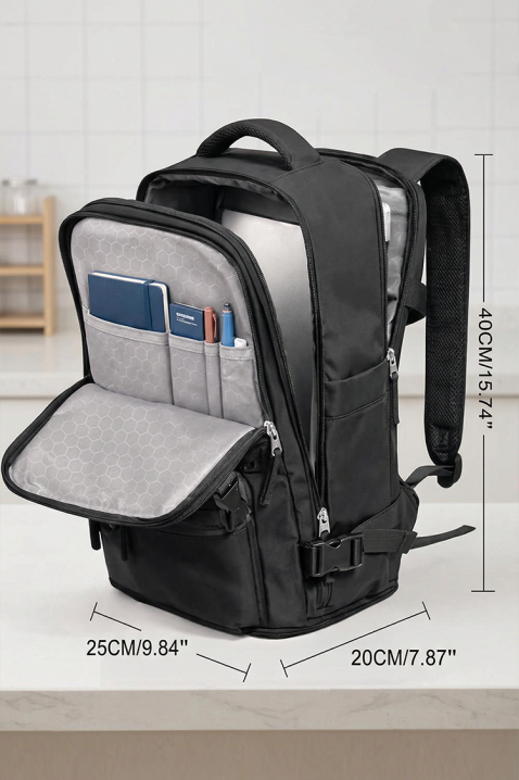 Ruksak za ručnu prtljagu ROLNEZA BLACK, Boja: crna, IVET.HR - MODERNA ODJEĆA