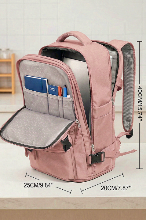 Ruksak za ručnu prtljagu RAYANAIR ROLNEZA PUDRA, Boja: pudera, IVET.HR - MODERNA ODJEĆA