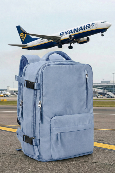 Ruksak za ručnu prtljagu RAYANAIR ROLNEZA SKY, Boja: svijetlo plava, IVET.HR - MODERNA ODJEĆA