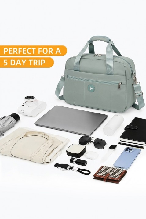 Torba za ručnu prtljagu WINDINZA MINT - pogodna za Ryanair/Wizzair, Boja: mente, IVET.HR - MODERNA ODJEĆA