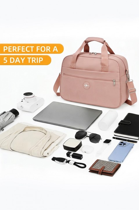 Torba za ručnu prtljagu WINDINZA PUDRA - pogodna za Ryanair/Wizzair, Boja: pudera, IVET.HR - MODERNA ODJEĆA