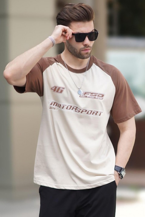 Muška majica RELONDO BROWN, Boja: smeđa, IVET.HR - MODERNA ODJEĆA