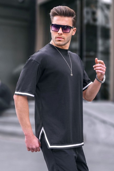 Muška majica VLOMENZO BLACK, Boja: crna, IVET.HR - MODERNA ODJEĆA