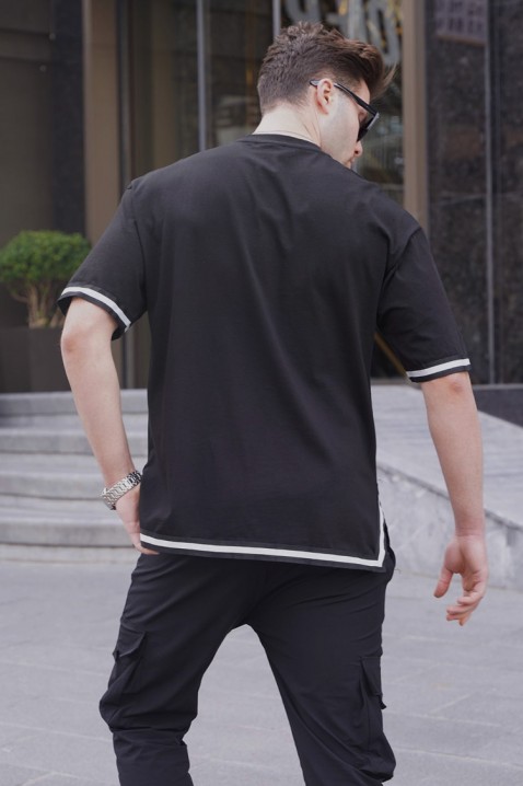 Muška majica VLOMENZO BLACK, Boja: crna, IVET.HR - MODERNA ODJEĆA