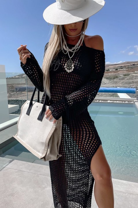 Haljina za plažu SILVANIA BLACK, Boja: crna, IVET.HR - MODERNA ODJEĆA