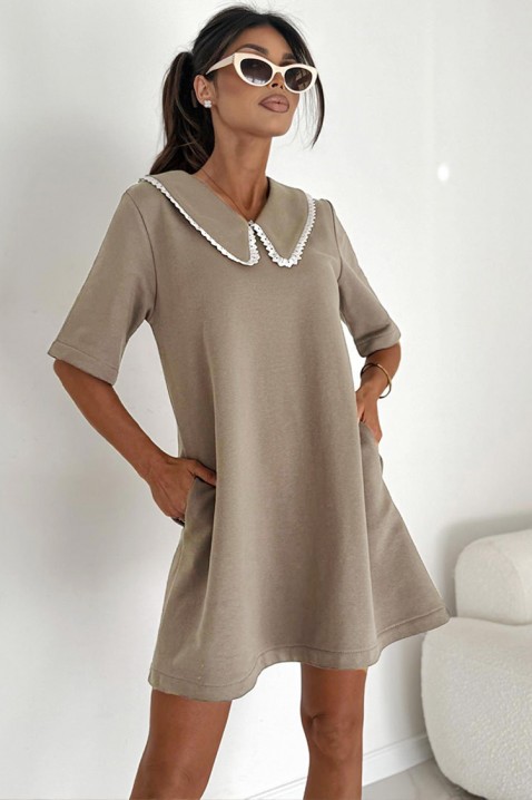 Haljina VANORLA BEIGE, Boja: bež, IVET.HR - MODERNA ODJEĆA