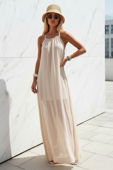 Haljina LONZELA BEIGE, Boja: bež, IVET.HR - MODERNA ODJEĆA