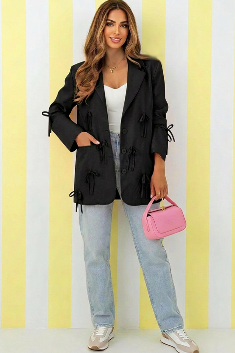 Sako ORXENDA BLACK, Boja: crna, IVET.HR - MODERNA ODJEĆA