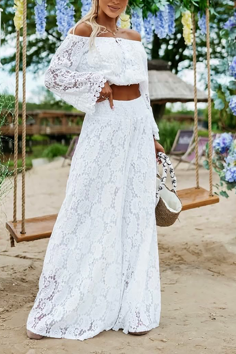 Komplet VIONELA, Boja: bijela, IVET.HR - MODERNA ODJEĆA