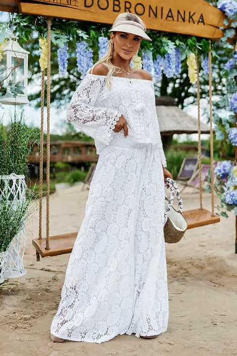 Komplet VIONELA, Boja: bijela, IVET.HR - MODERNA ODJEĆA