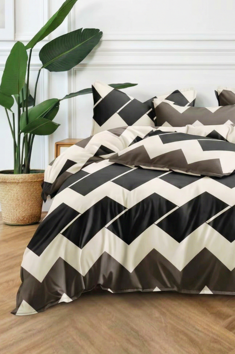 Komplet posteljina FIONELSY 160x200 cm pamuk - 3 dijela, Boja: višebojna, IVET.HR - MODERNA ODJEĆA