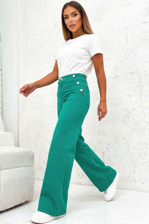 Traperice ZERDILMA GREEN, Boja: zelena, IVET.HR - MODERNA ODJEĆA