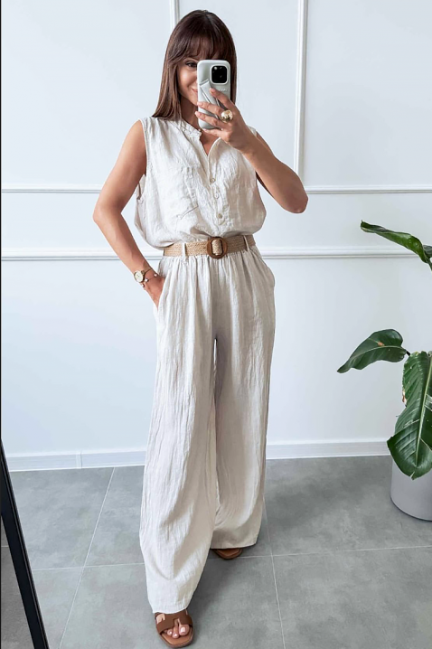 Komplet DANOLZA WHITE, Boja: bijela, IVET.HR - MODERNA ODJEĆA