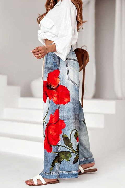 Traperice ZENDELZA, Boja: svijetlo plava, IVET.HR - MODERNA ODJEĆA