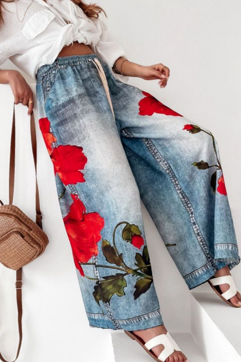 Traperice ZENDELZA, Boja: svijetlo plava, IVET.HR - MODERNA ODJEĆA