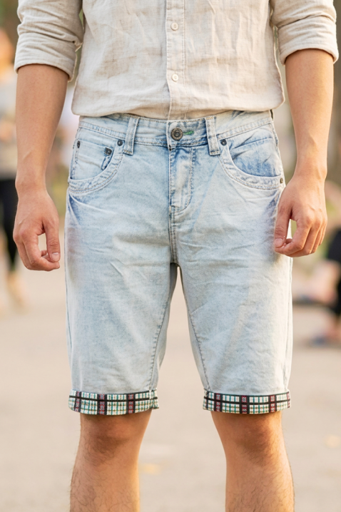 Muške kratke hlače LORZENO, Boja: svijetlo plava, IVET.HR - MODERNA ODJEĆA