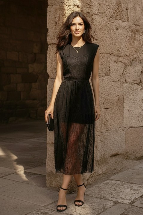 Haljina BRALINZA BLACK, Boja: crna, IVET.HR - MODERNA ODJEĆA