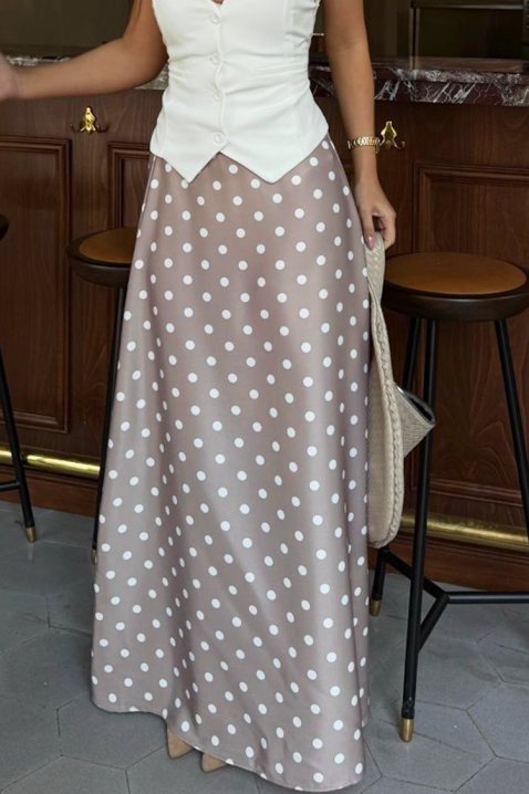 Suknja MOLARZA BEIGE, Boja: bež, IVET.HR - MODERNA ODJEĆA