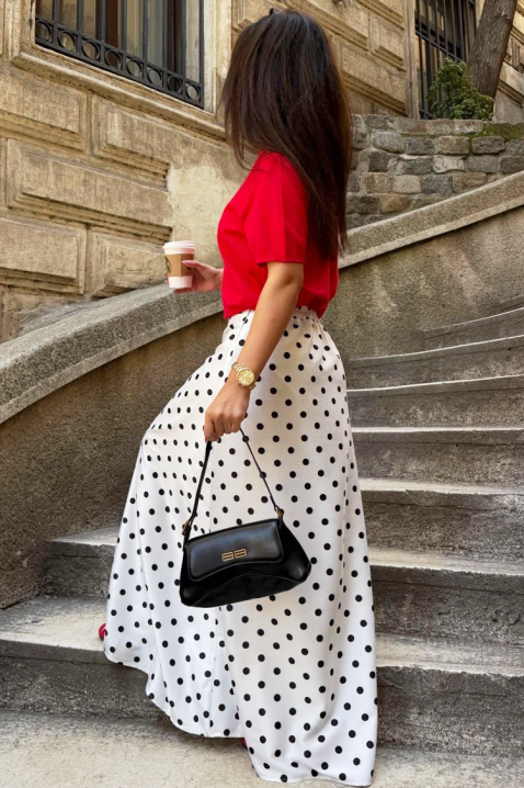 Suknja MOLARZA WHITE, Boja: bijela, IVET.HR - MODERNA ODJEĆA