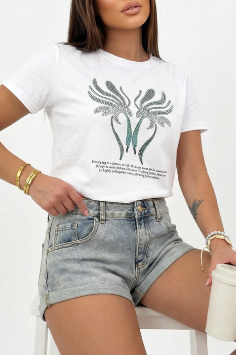 Praktične traper kratke hlače čistog dizajna ROSARIA, Boja: denim, IVET.HR - MODERNA ODJEĆA