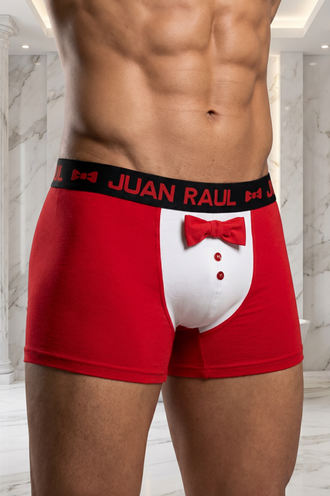 Razigrane muške bokserice SORANO RED, Boja: crvena, IVET.HR - MODERNA ODJEĆA