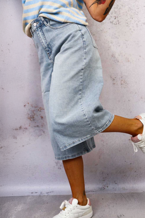 Ženske traperice s širokim nogavicama i slobodnim krojem CALYVIA, Boja: denim, IVET.HR - MODERNA ODJEĆA