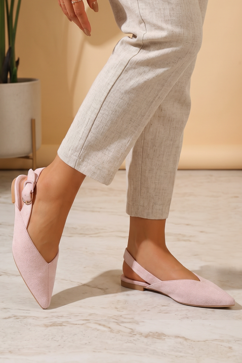 Elegantne ženske cipele sa špicastim vrhom ALEDINA PINK, Boja: roza, IVET.HR - MODERNA ODJEĆA