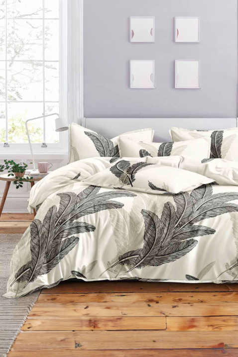 Elegantni četverodijelni set za spavaću sobu s umjetničkim dizajnom ZARDENA 200x220 cm, Boja: višebojna, IVET.HR - MODERNA ODJEĆA