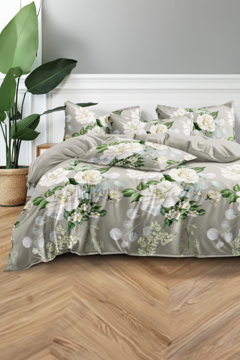 Elegantni četverodijelni set za spavaću sobu s cvjetnim uzorkom DOLANIA 200x220 cm, Boja: višebojna, IVET.HR - MODERNA ODJEĆA