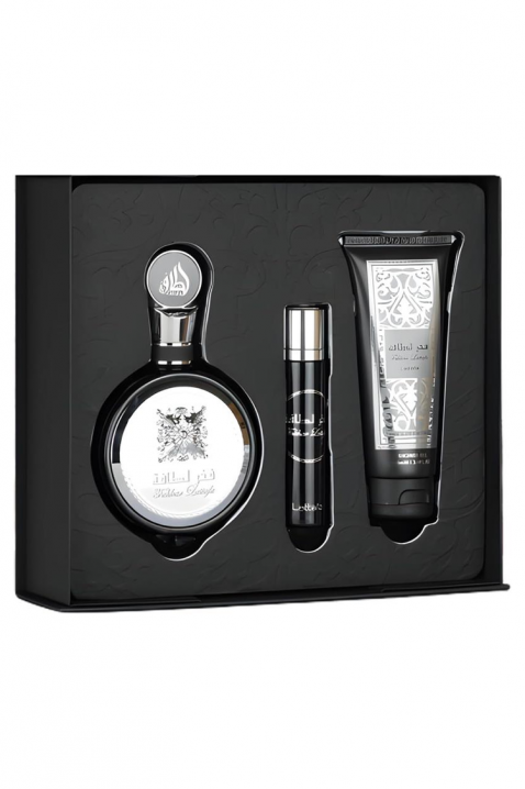 Muški arapski set Lattafa Fakhar Men Edp 100 ml + Edp 12 ml + Gel za tuširanje 100 mlIVET.HR - MODERNA ODJEĆA