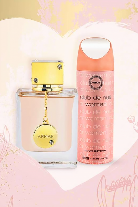 Ženski arapski set Armaf Club de Nuit Woman Edp 105 ml + Body Spray 200 mlIVET.HR - MODERNA ODJEĆA