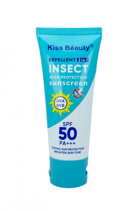 Kiss Beauty Insect 2 u 1 repelent protiv insekata i krema za sunčanje 60 mlIVET.HR - MODERNA ODJEĆA