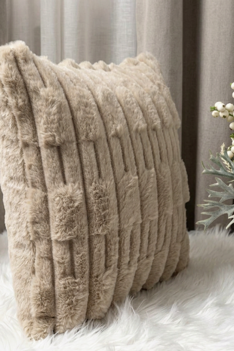 Ukrasna jastučnica s reljefom MARLENZA BEIGE 40х40 cm, Boja: bež, IVET.HR - MODERNA ODJEĆA