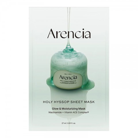 ARENCIJA Holy Hyssop Sheet Mask 27 mlIVET.HR - MODERNA ODJEĆA