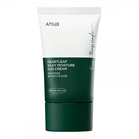 ANUA Heartleaf Silky Moisture Sun Cream SPF50+ PA++++ 50 mlIVET.HR - MODERNA ODJEĆA