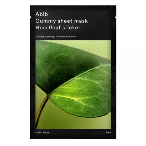 ABIB Gummy Sheet Mask Heartleaf Sticker 27 mlIVET.HR - MODERNA ODJEĆA