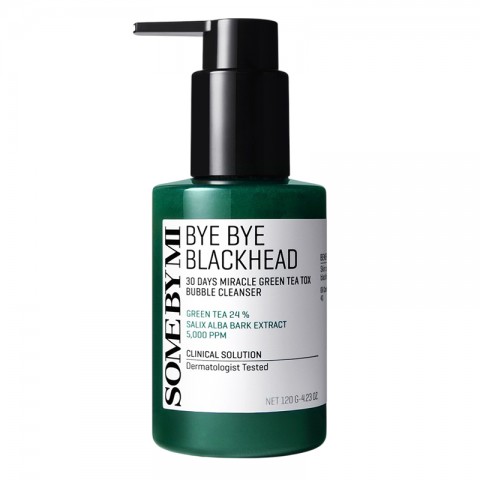 SomeByMi Bye Bye Blackhead 30 Days Miracle Green TeaTox Bubble Cleanser 120 gIVET.HR - MODERNA ODJEĆA