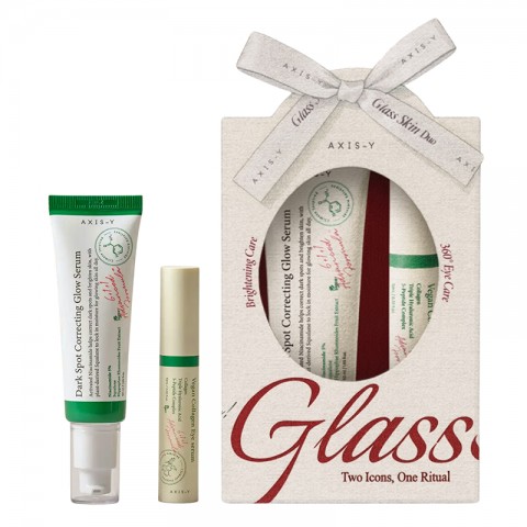 [AXIS-Y] Glass Skin Duo Set 50 ml face serum + 10 ml eye serumIVET.HR - MODERNA ODJEĆA