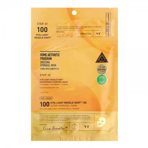 VT COSMETICS VITA-LIGHT REEDLE SHOT 100 2STEP HYDROGEL MASK 1,5 g + 33 gIVET.HR - MODERNA ODJEĆA