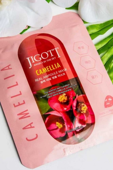 JIGOTT Camellia Real Ampoule Mask 27 mlIVET.HR - MODERNA ODJEĆA