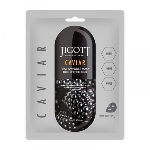 Jigott Caviar Real Ampoule Mask 27 mlIVET.HR - MODERNA ODJEĆA