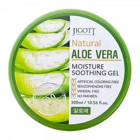 Jigott Natural Aloe Vera Moisture Soothing Gel 300 mlIVET.HR - MODERNA ODJEĆA
