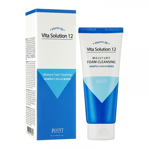 Jigott Vita Solution 12 Moisture Foam Cleansing 180 mlIVET.HR - MODERNA ODJEĆA