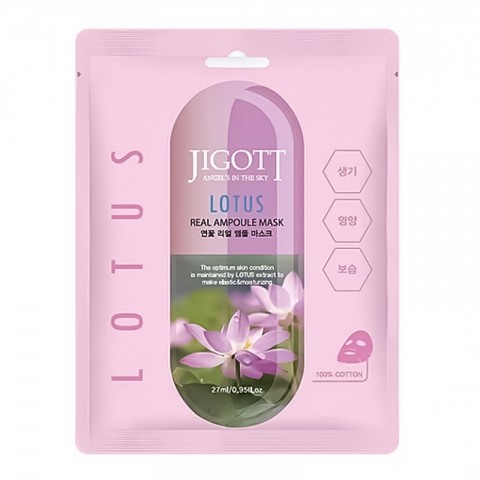 JIGOTT LOTUS Real Ampoule Mask 27 mlIVET.HR - MODERNA ODJEĆA