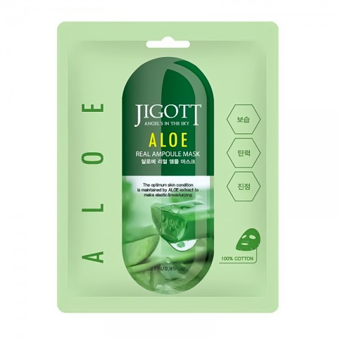 Jigott Aloe Real Ampoule Mask 27 mlIVET.HR - MODERNA ODJEĆA