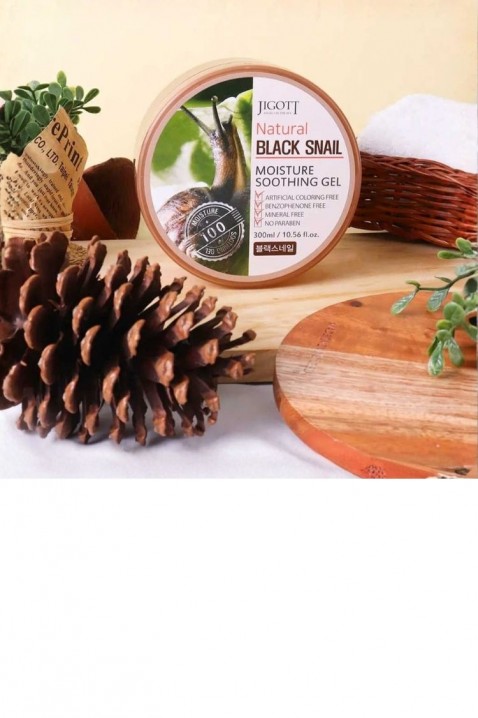 Jigott Natural Black Snail Moisture Soothing Gel 300 mlIVET.HR - MODERNA ODJEĆA