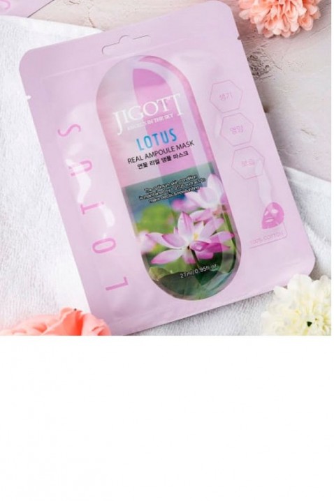 JIGOTT LOTUS Real Ampoule Mask 27 mlIVET.HR - MODERNA ODJEĆA