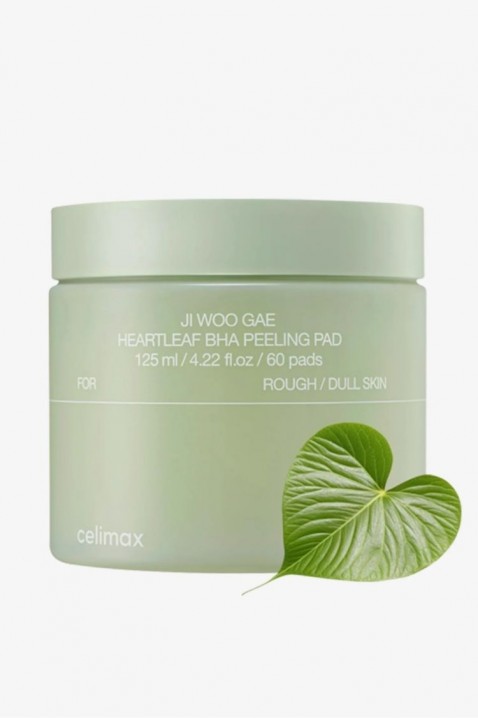 CELIMAX Ji Woo Gae Heartleaf BHA Peeling Pad 125 ml 60 pcsIVET.HR - MODERNA ODJEĆA
