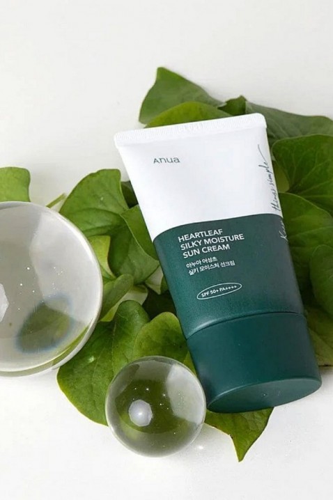 ANUA Heartleaf Silky Moisture Sun Cream SPF50+ PA++++ 50 mlIVET.HR - MODERNA ODJEĆA