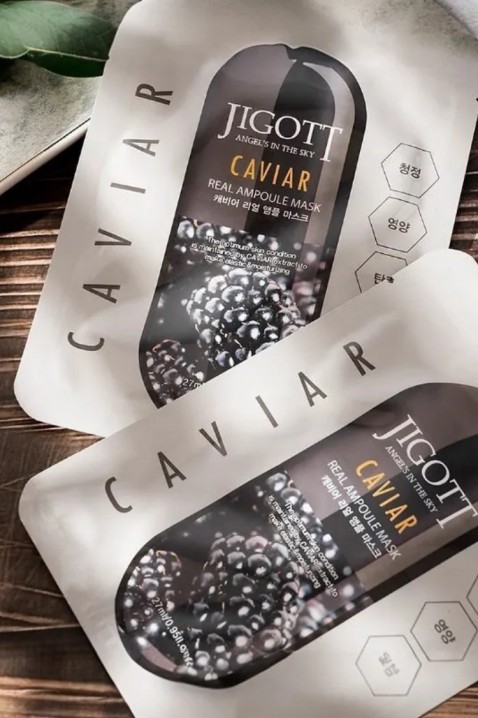 Jigott Caviar Real Ampoule Mask 27 mlIVET.HR - MODERNA ODJEĆA